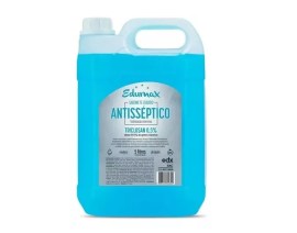 Sabonete Liquido Neutro Cremoso Antisséptico Com Triclosan 0,5% - 5 Litros - Edumax